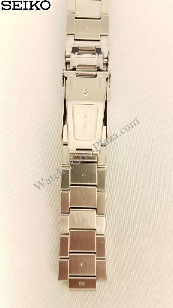 Seiko SRP585K1 Stainless Steel Watch Band 4R36 - 03P0 MoHawk SRP587 - Watch Plaza