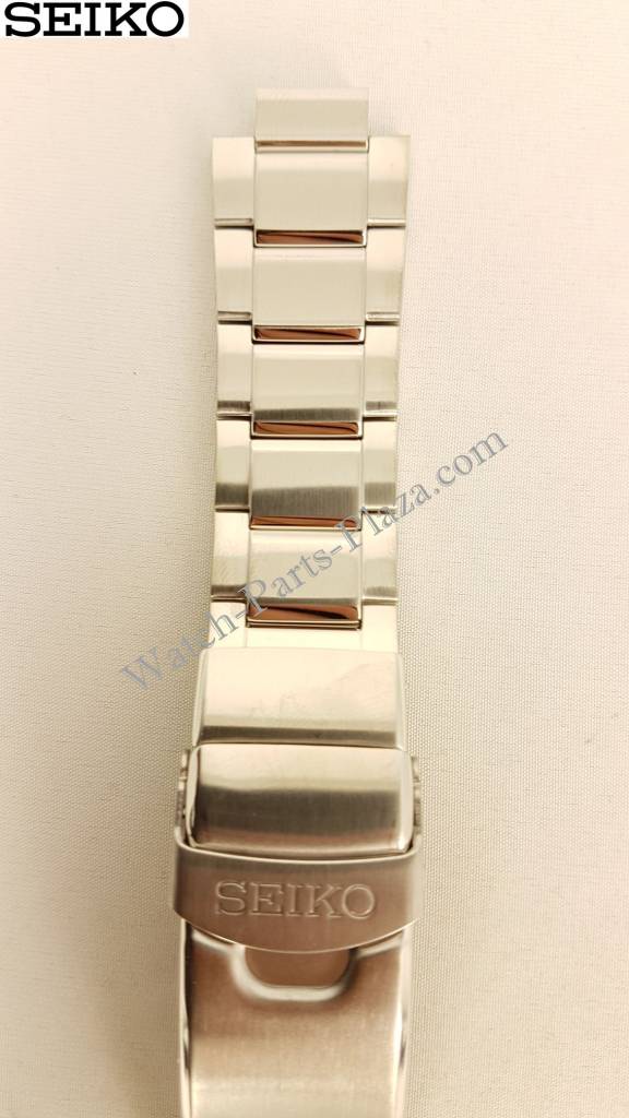 Seiko SRP585K1 Stainless Steel Watch Band 4R36 - 03P0 MoHawk SRP587 - Watch Plaza