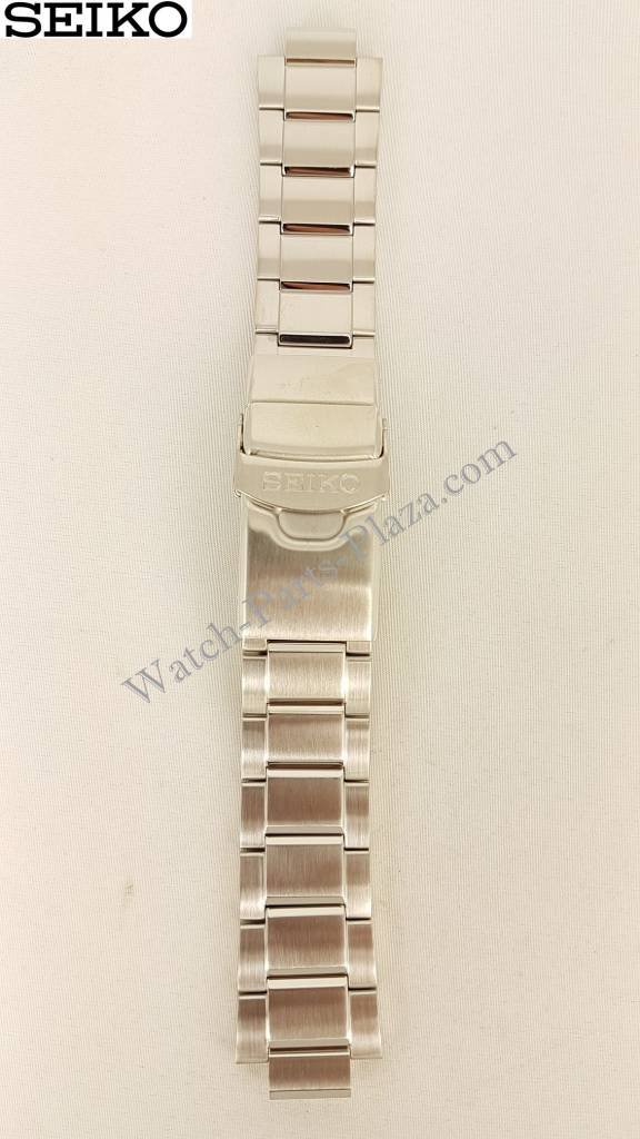 Seiko SRP585K1 Stainless Steel Watch Band 4R36 - 03P0 MoHawk SRP587 - Watch Plaza