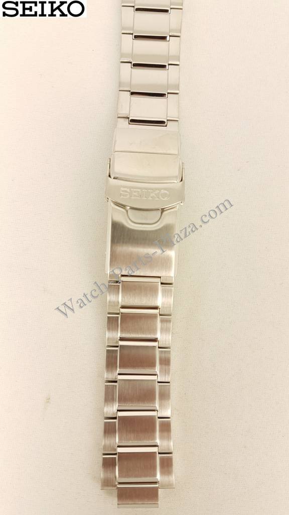 Seiko SRP585K1 Stainless Steel Watch Band 4R36 - 03P0 MoHawk SRP587 - Watch Plaza