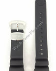 SEIKO SUN021J1 / SUN065P1 Black Silicon Watch Band CY 24mm R01Y011J0 - Watch Plaza