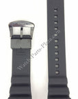 SEIKO SUN023J1 / SUN045J1 Black Silicon Watch Band CY24 mm R01Y011M0 - Watch Plaza