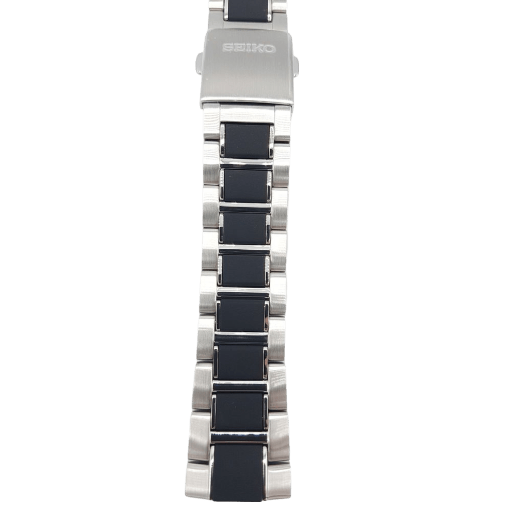 SEIKO VELATURA SNP119 YACHTING TIMER STEEL WATCH BAND SRX009 SPC145 SRH021 - Watch Plaza