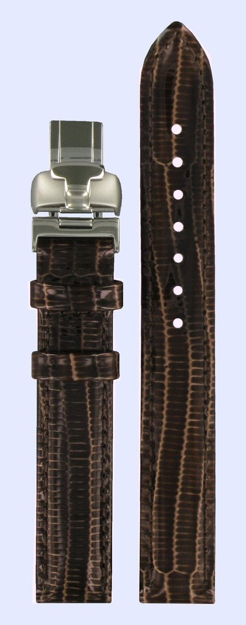 Tissot L750/850 - T02121561 Watch Band T600020008 Brown Leather 14 mm T - Wave - Watch Plaza