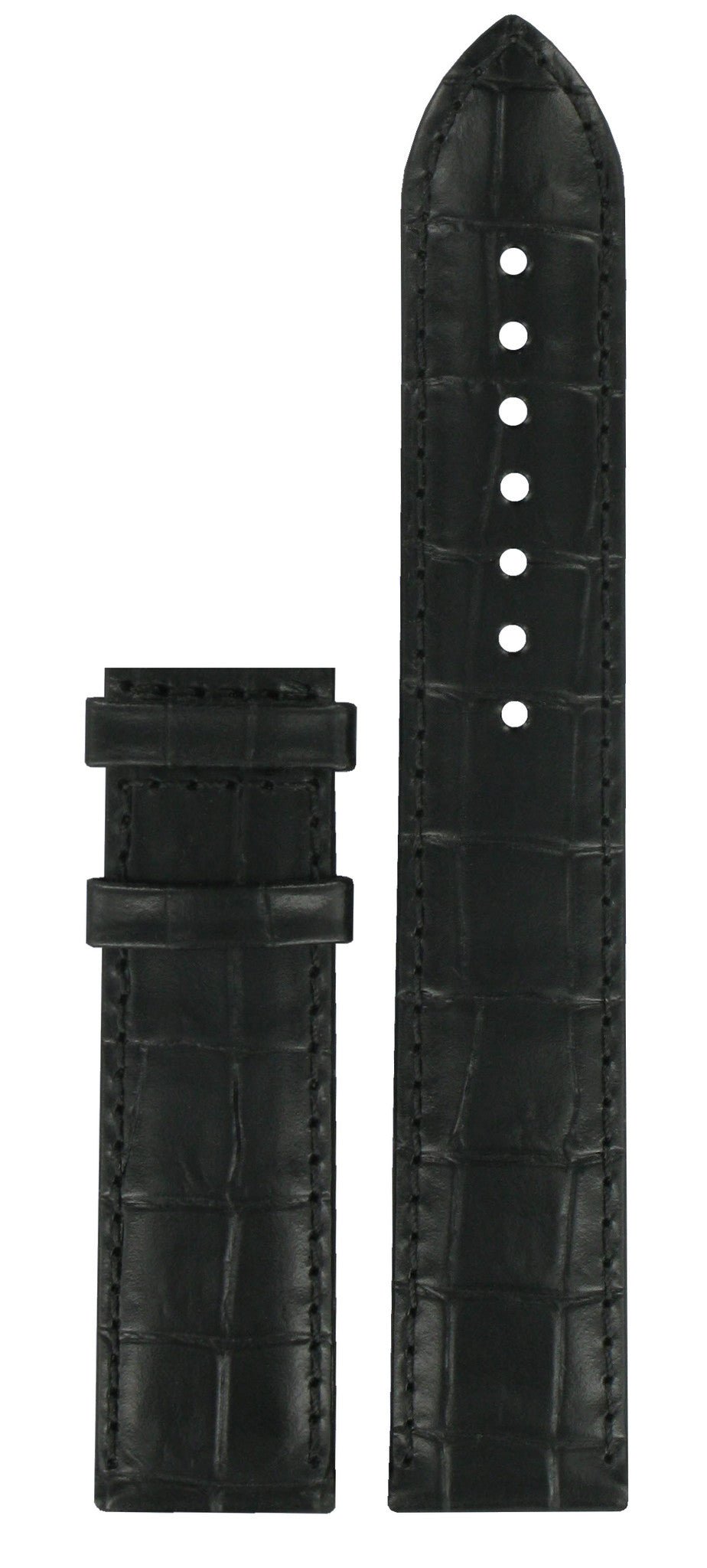 Tissot T033410A XL Watch Band T600028067 Black Leather 19 mm Classic Dream - Watch Plaza