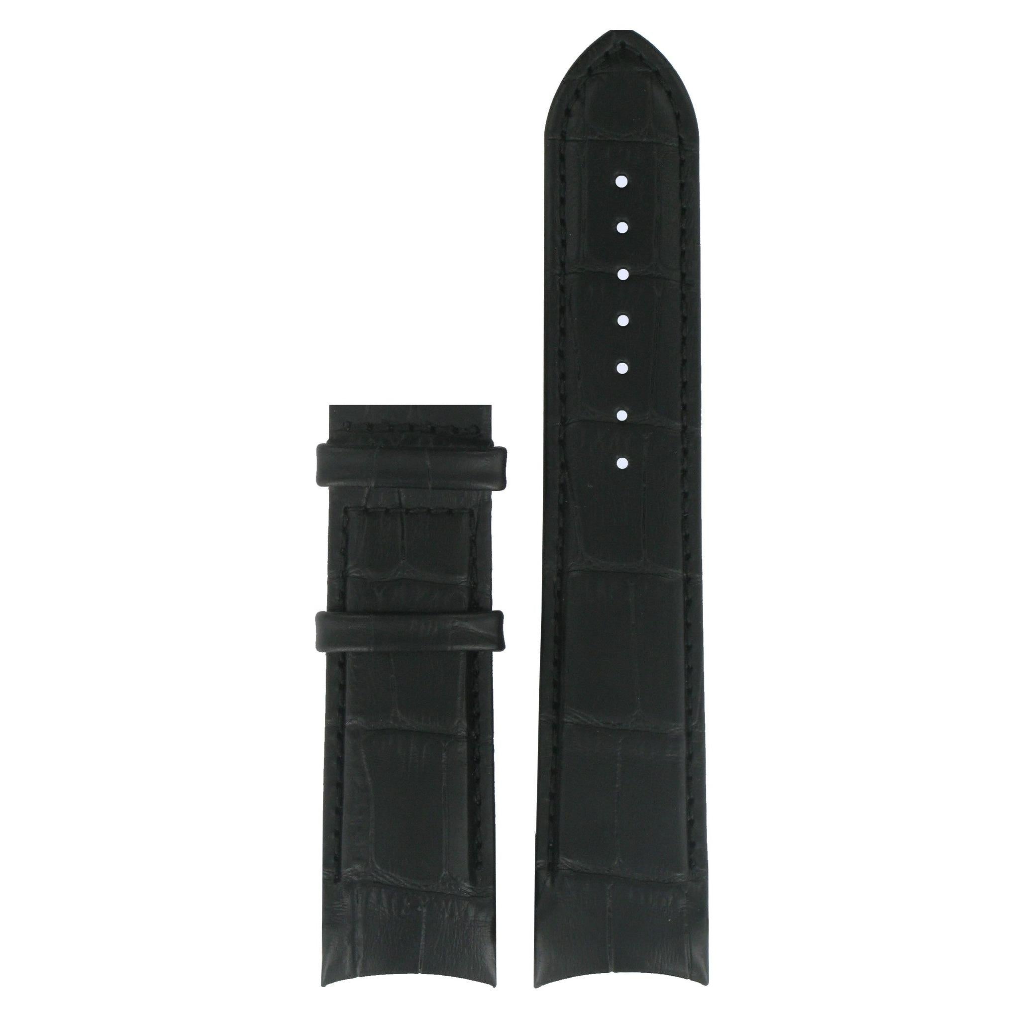 Tissot T035407A, T035428A & T035446A - XL Watch Band T610028558 Black Leather 22 mm Couturier - Watch Plaza