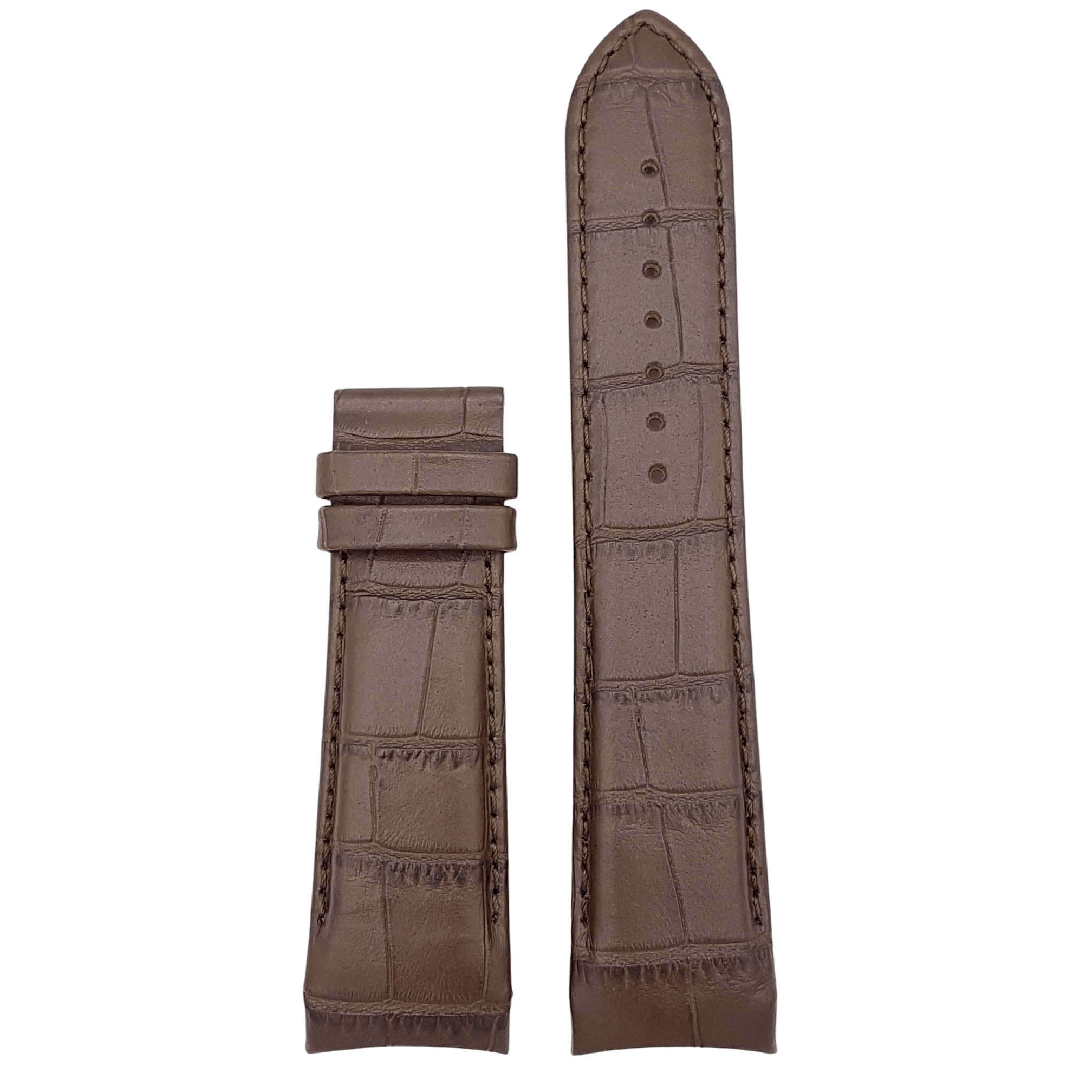 Tissot T035439A & T035617A Watch Band T610027774 Brown Leather 23 mm Couturier - Watch Plaza