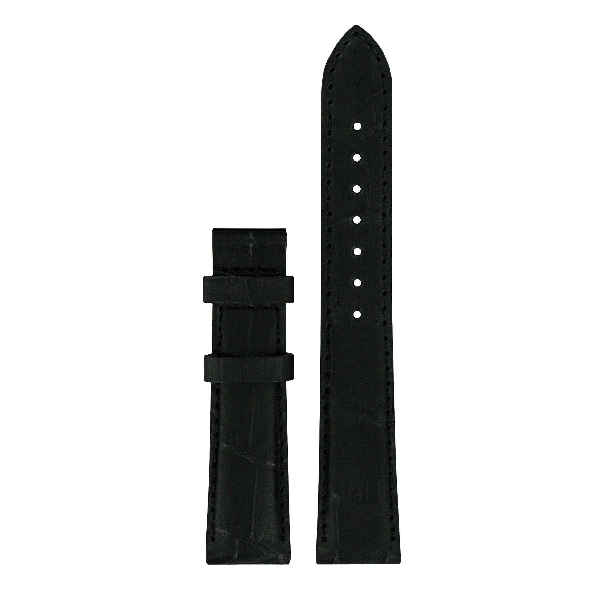 Tissot T063428A, T063907A & T019430A XL Watch Band T610031947 Dark Brown Leather 20 mm Tradition & Visodate - Watch Plaza