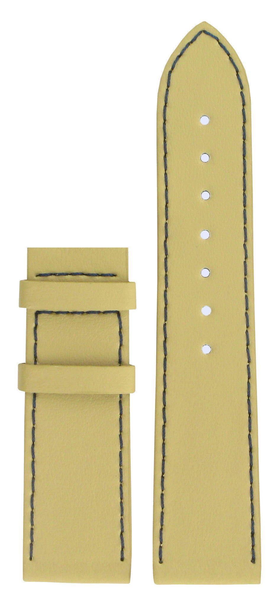 Tissot T5616 & T5656 Heritage Watch Band T610014631 Light Brown Leather 20 mm Prince - Watch Plaza