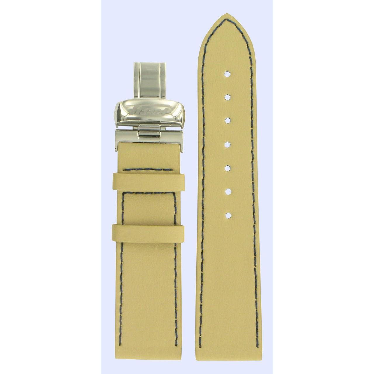 Tissot T56161379 Heritage Classic Watch Band T600013563 Light Brown Leather 20 mm Prince - Watch Plaza