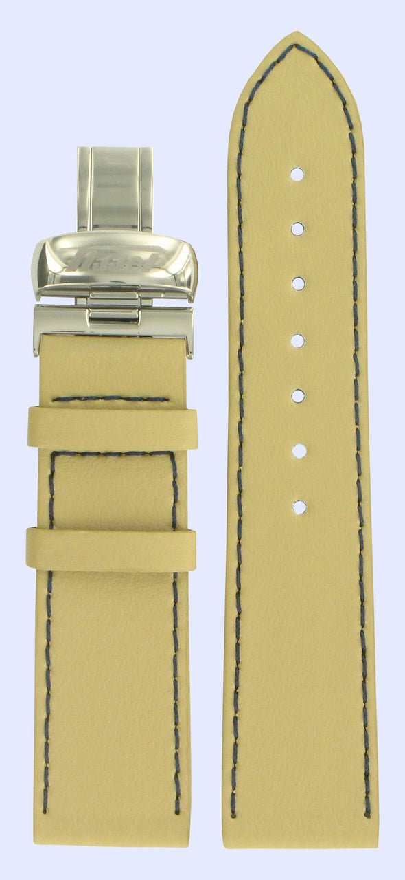 Tissot T56161379 Heritage Classic Watch Band T600013563 Light Brown Leather 20 mm Prince - Watch Plaza