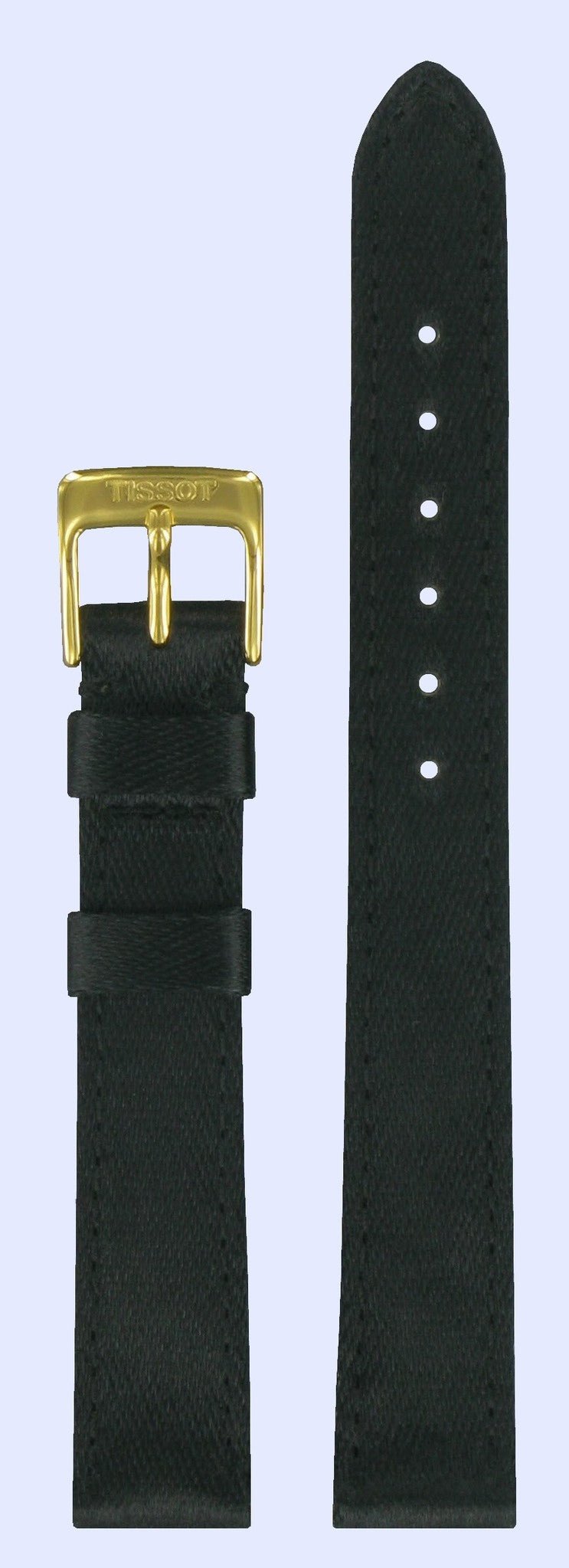 Tissot T71335971 & T71331936 Orinda Watch Band T600019689 Black Leather 13 mm Roseville - Watch Plaza