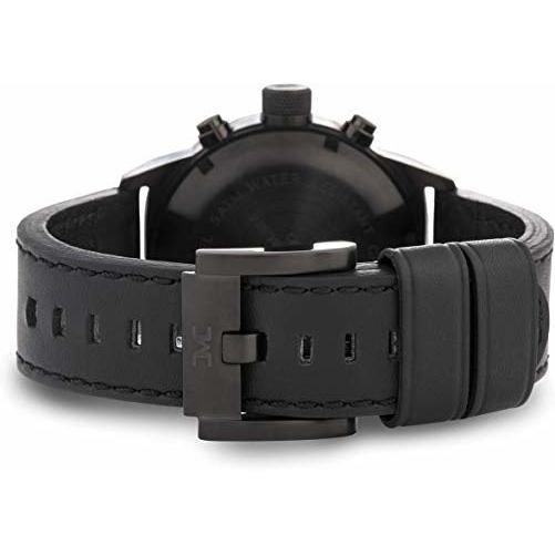 TW - Steel MC Edition TWMC8 black wrist watch men & leather strap original 42mm - Watch Plaza