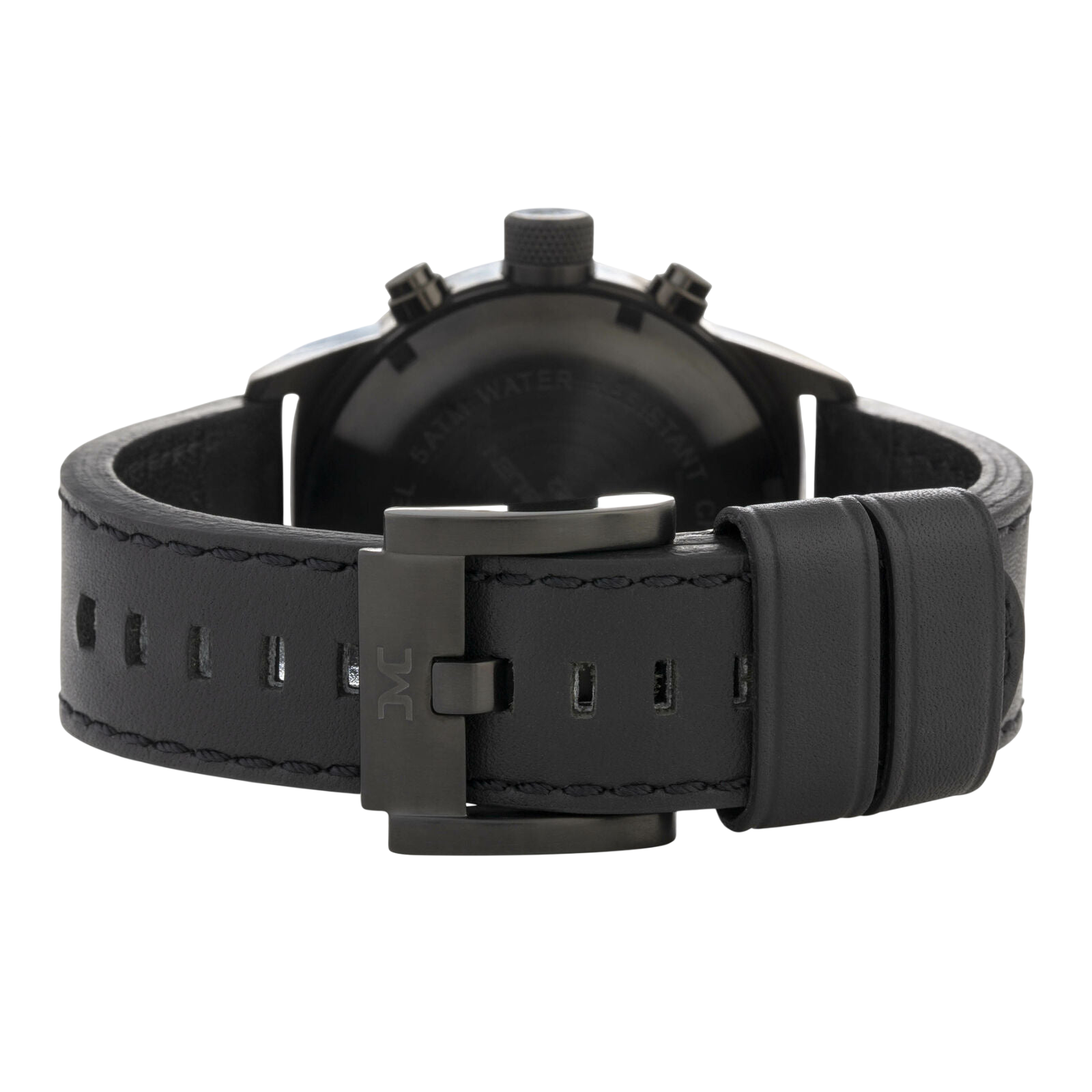 TW - Steel watch Marc Coblen Edition TWMC18 chronograph black & leather strap 42mm - Watch Plaza