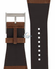 Watch Band Calvin Klein K42 CKJ Boundary Brown Leather Strap 38mm K42111 - Watch Plaza