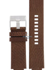 Watch Band Diesel Cliffhanger DZ1090 / DZ1123 brown leather strap 18mm genuine - Watch Plaza