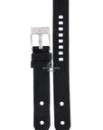 Watch Band Diesel DZ1011 black genuine leather strap 16mm original - Watch Plaza