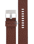 Watch Band Diesel DZ1054 brown leather strap 26mm genuine - Watch Plaza