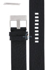 Watch Band Diesel DZ1055 black leather strap 26mm original - Watch Plaza