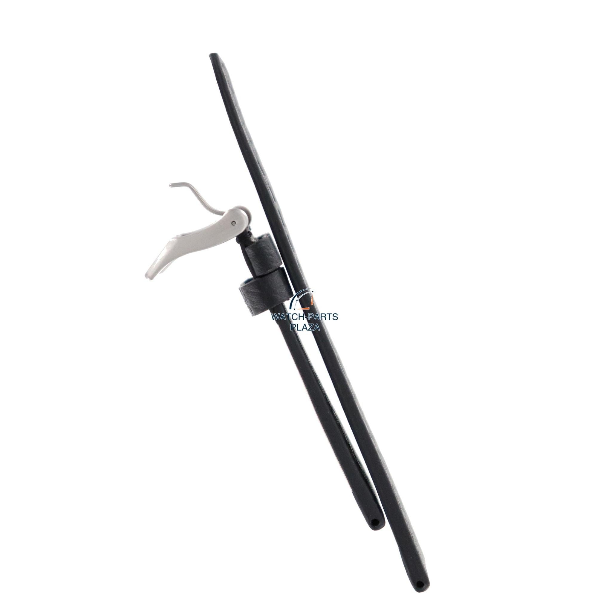 Watch Band Diesel DZ1055 black leather strap 26mm original - Watch Plaza