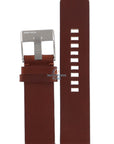 Watch Band Diesel DZ1075 brown leather strap 24mm original - Watch Plaza