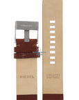 Watch Band Diesel DZ1075 brown leather strap 24mm original - Watch Plaza