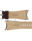 Watch Band Diesel DZ1095 brown leather strap 28mm original - Watch Plaza