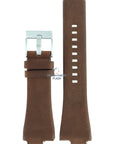 Watch Band Diesel DZ1101 brown leather strap 14mm original - Watch Plaza