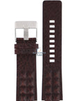 Watch Band Diesel DZ1105 brown leather strap 18mm original - Watch Plaza