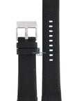 Watch Band Diesel DZ1106 black genuine leather strap 26mm original - Watch Plaza