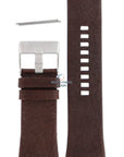 Watch Band Diesel DZ1111 brown leather strap 20mm original DZ - 1111 - Watch Plaza