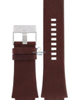 Watch Band Diesel DZ1132 Cliffhanger Big brown leather strap 25mm original - Watch Plaza