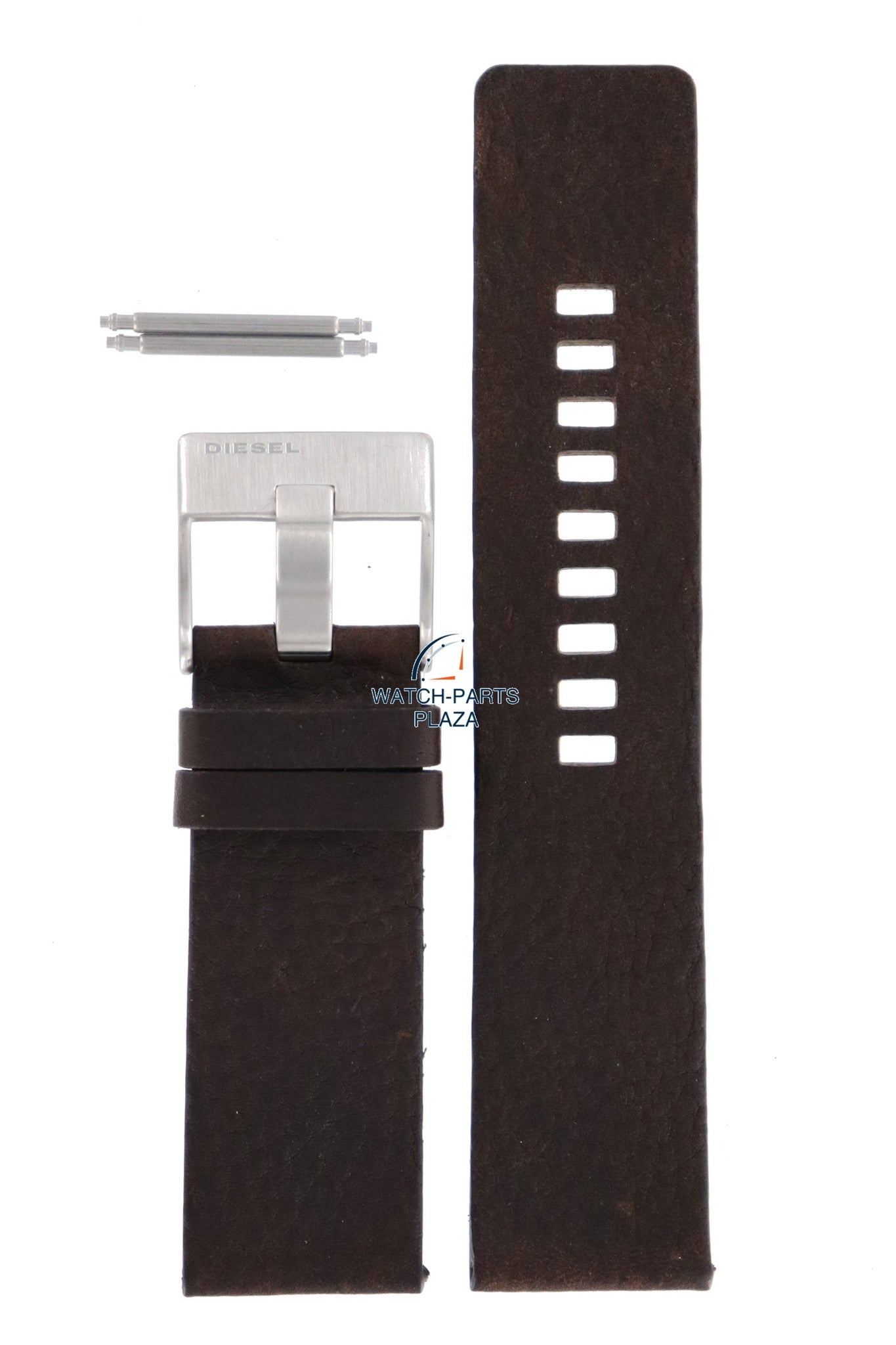 Watch Band Diesel DZ1148 brown leather strap 26mm original - Watch Plaza