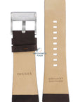 Watch Band Diesel DZ1200 brown leather strap 30mm original - Watch Plaza