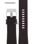 Watch Band Diesel DZ1206 dark brown leather strap 27mm original - Watch Plaza