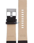 Watch Band Diesel DZ1206 dark brown leather strap 27mm original - Watch Plaza