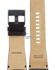 Watch Band Diesel DZ1216 brown leather strap 32mm Bugout original - Watch Plaza