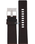 Watch Band Diesel DZ1272 dark brown leather strap 26mm original - Watch Plaza