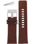 Watch Band Diesel DZ1293 brown leather strap 27mm original - Watch Plaza