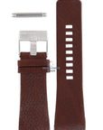 Watch Band Diesel DZ1317 brown leather strap 29mm original - Watch Plaza