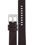 Watch Band Diesel DZ2038 black leather strap 21mm original DZ - 2038 - Watch Plaza