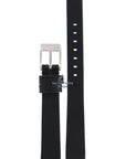 Watch Band Diesel DZ2074 black leather strap 14mm original - Watch Plaza