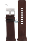 Watch Band Diesel DZ3036, DZ3037 brown leather strap 31mm original Series III - Watch Plaza