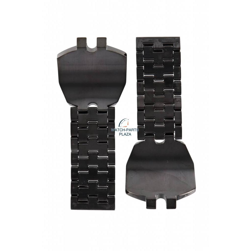 Watch Band Diesel DZ4084 stainless steel black 20mm DZ 4084 - Watch Plaza