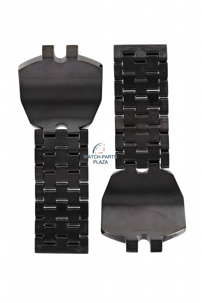 Watch Band Diesel DZ4084 stainless steel black 20mm DZ 4084 - Watch Plaza