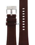 Watch Band Diesel DZ4110 / DZ4111 brown leather strap 25mm - Watch Plaza