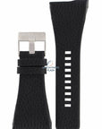 Watch Band Diesel DZ7101 Black Leather Strap 38mm DZ7102 Original - Watch Plaza