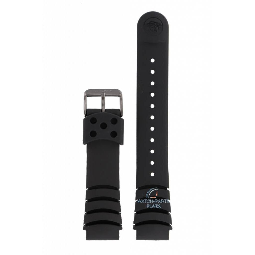 Watchstrap for Seiko Kinetic SKA427, SKA579 black Z 20 mm