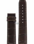 Watch Band GC Sports X72026G1S / X10001G1S brown genuine leather strap 22mm - Watch Plaza