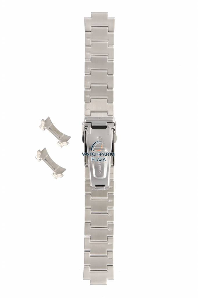 Watch Band Seiko 7T62 - 0ER0 original stainless steel strap 20mm SNA487 & SNA489 33X7 - G - Watch Plaza